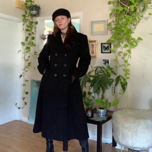 Vintage Wool Dress Coat